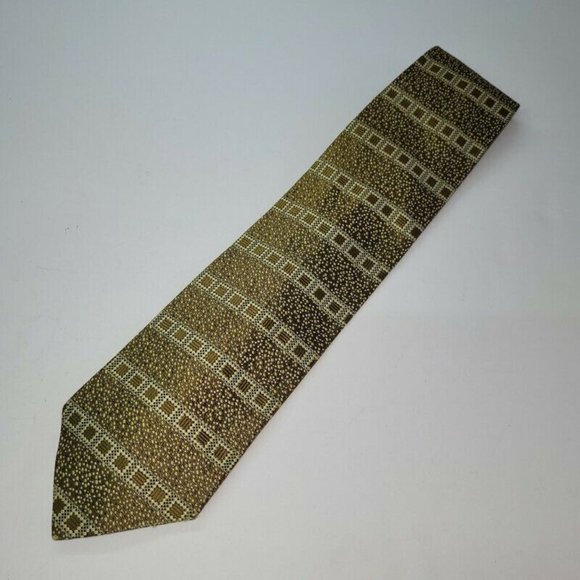 Croita Cravats Tie Men Silk Handmade in Croatia Geometric Print Designer Necktie - Picture 2 of 8